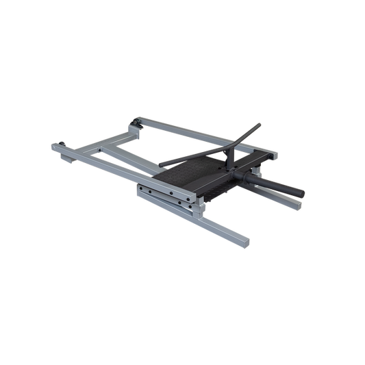 T-Bar Row in use|T-Bar Row machine|With plates loaded