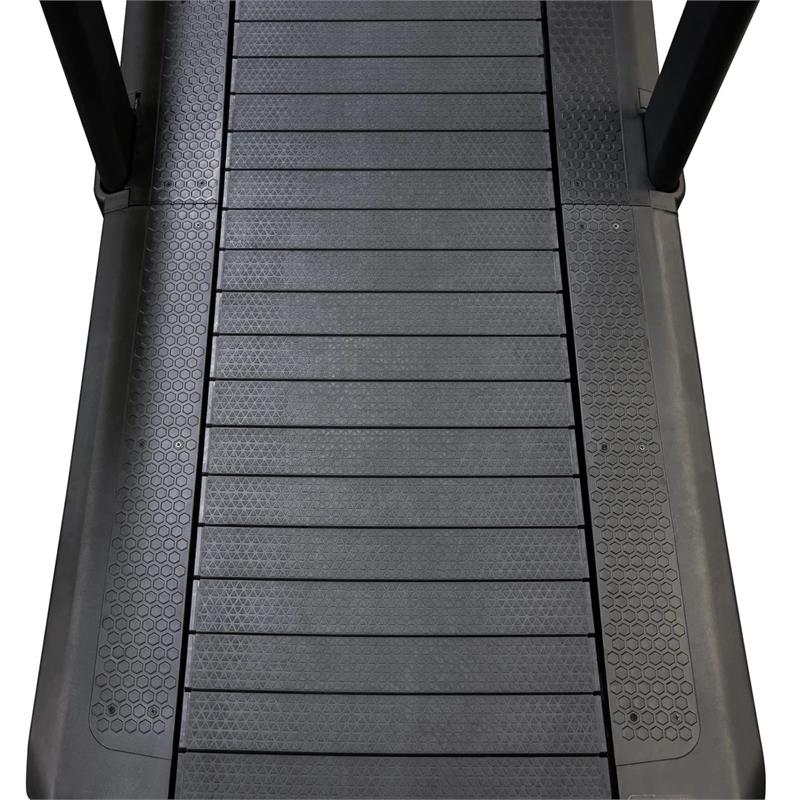 Runner Side View|Product Dimensions|Tension Dial|Tread Slats|Transport Handle