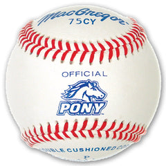 #75CY Official Pony League Baseball -Yth