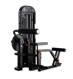 Ab and Back Combo Machine|Front View|Seat adjustment|Footprint