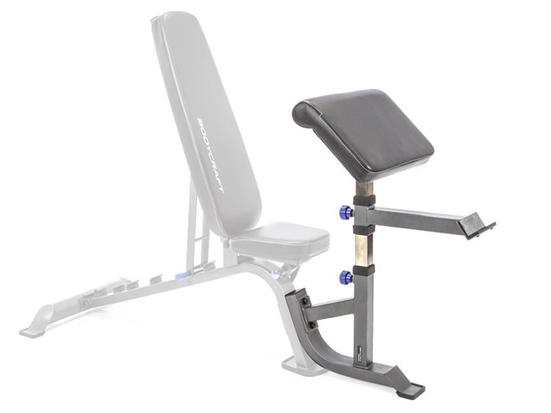 Bench Front Angle|Mid Decline|Full Decline|Flat Position|Upright Position|Back Pad Angles|Seat Angles|Transport Wheels|Arm Curl Attachment|Leg Curl and Extension|Leg Hold Down Attachment