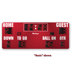 MAC FBALL SCOREBOARD 20'X8' TIME OUTS