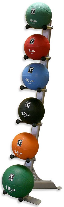 Body-Solid 6 Ball Medicine Ball Rack|
