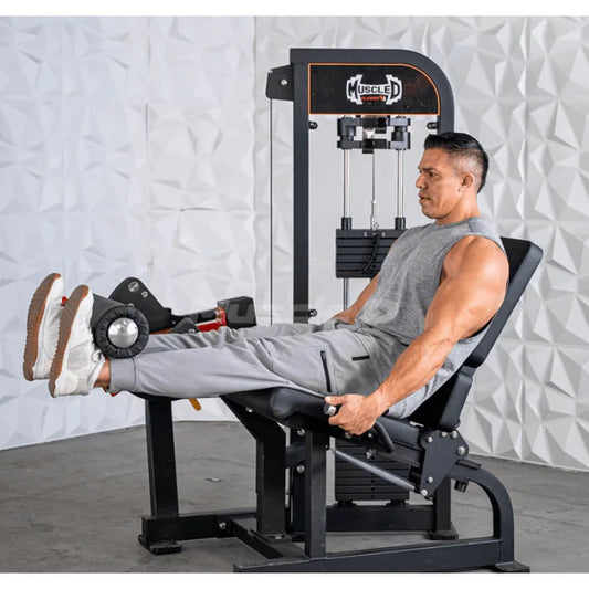 in use by man showing leg extension