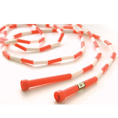 10' Segmented Skip Rope Red/White