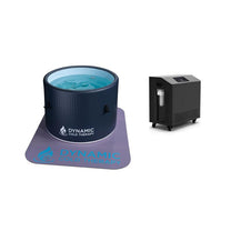 Round chiller spa|Tub with cover|Tub with optional chiller