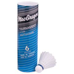 MacGregor Tourn. Shuttlecocks-White