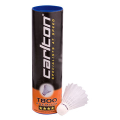 T800 Shuttlecock White/Blue Nylon