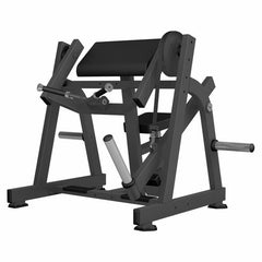 Seated biceps curl machine