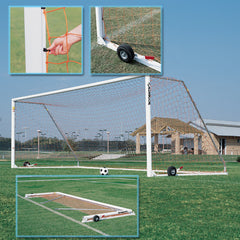 Roll-n-Fold Alumagoal Elliptical Goal