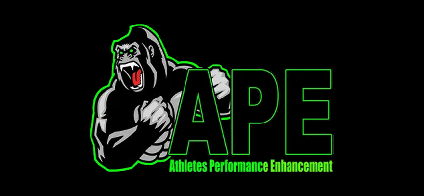 Ape Racing Logo APE Athletic Performance Equipment by FMI Fitness Master | American Fitness