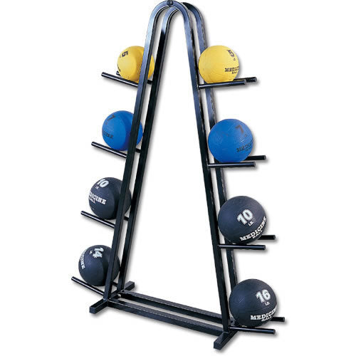 Double Medicine Ball Rack