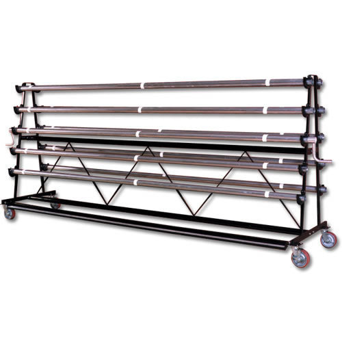 Gym Floor Cover Mobile Storage Rack