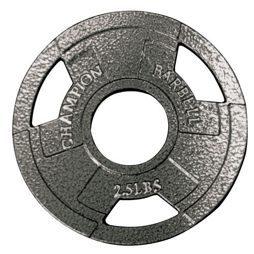 Champion Olympic Grip Plate - 2.5 Lb. (1 plate)