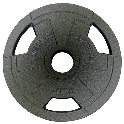 Champion Olympic Grip Plate - 25 Lb. (1 plate)