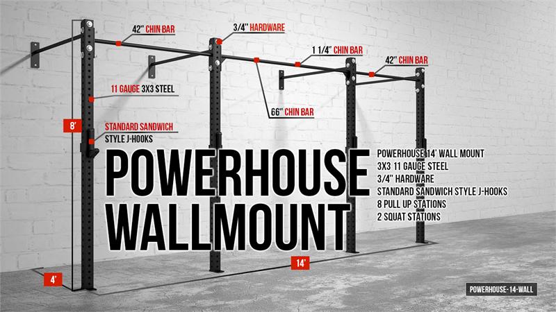 Wall Mount Rig|American Barbell 3x3 Rig