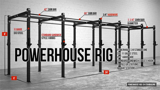 Standalone Rig Pull Up Rigs - Stand Alone | American Fitness