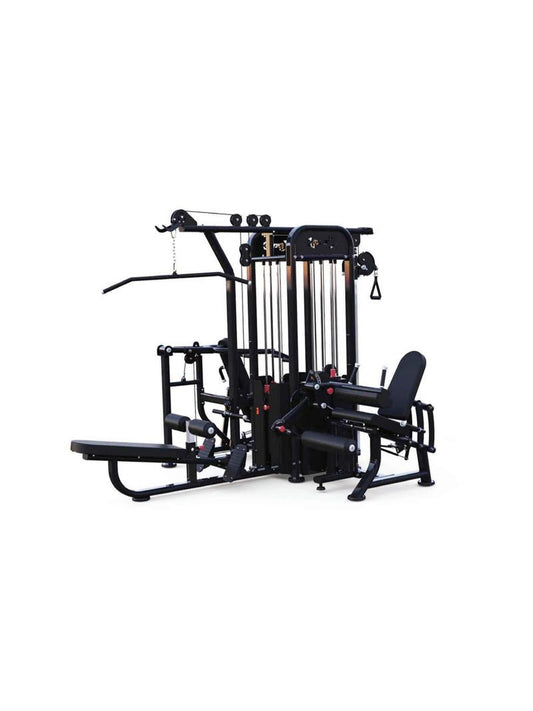 The Compact 4 Stack Gym|With Optional 104" Cable Crossover Attachment