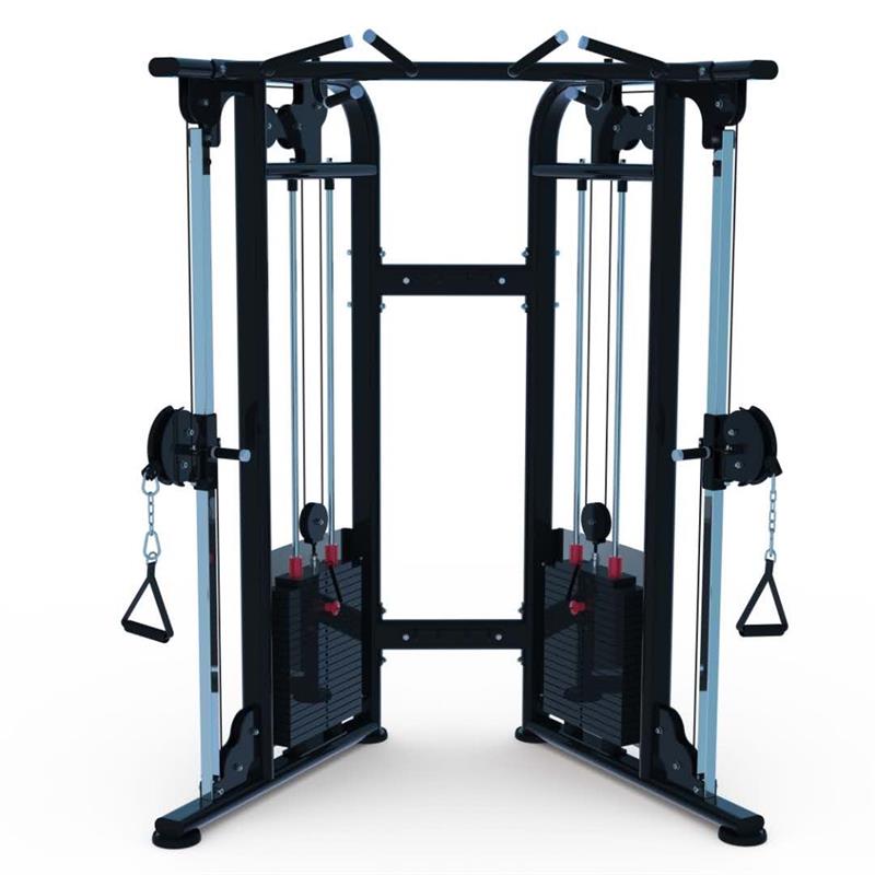 85" Functional Trainer|Low Angle View|With Optional Bench