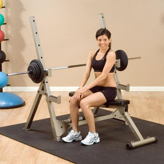 Body-Solid Best Fitness Olympic Press Stand|