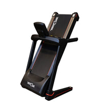 Treadmill folded for storage