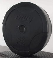 Troy Barbell Interlocking Olympic Rubber Bumper Plate - 25lb|