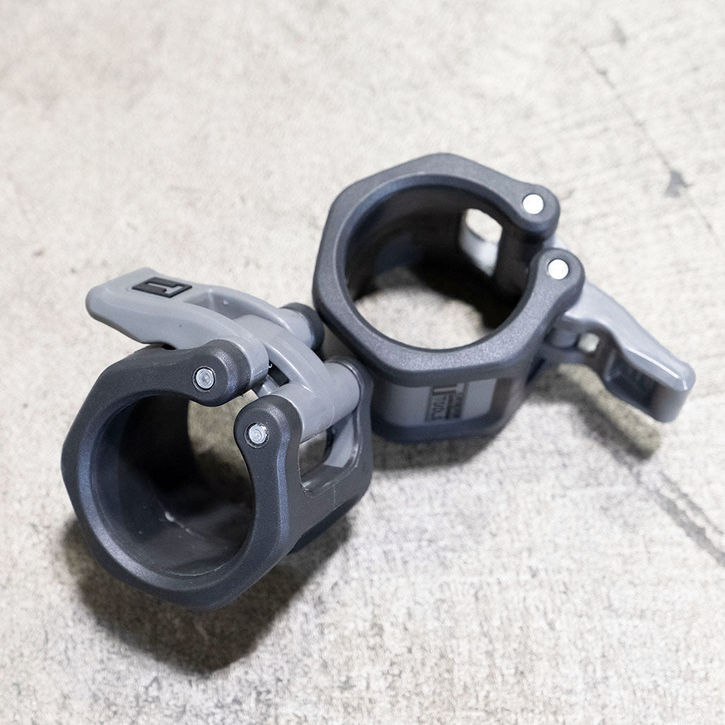 Lockjaw Hex Olympic Collars (pair) on floor