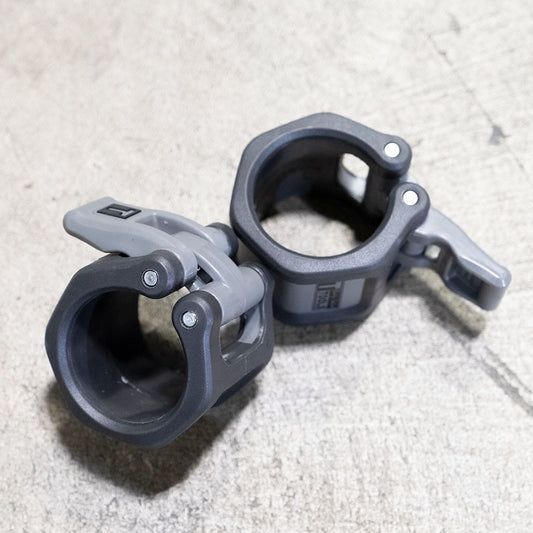 Lockjaw Hex Olympic Collars (pair) on floor