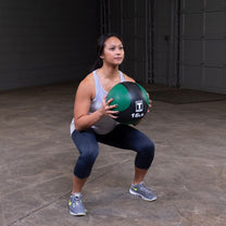 Ball in use - squat