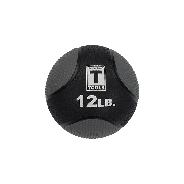 Body-Solid Rubber Medicine Ball - 12lbs