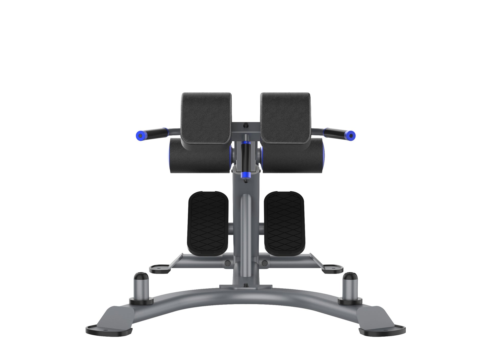 Image of C770 Hyperextension bench from the front at ground level