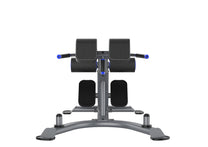 Image of C770 Hyperextension bench from the front at ground level