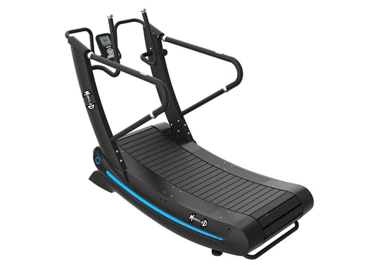 Self Powered Curve Treadmill