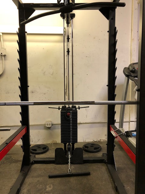 Power Rack with Monkey Bar|