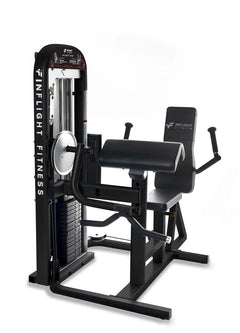 Biceps and Triceps Combo Machine|Angle view|Front View|Footprint