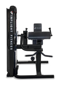 Biceps and Triceps Combo Machine|Angle view|Front View|Footprint