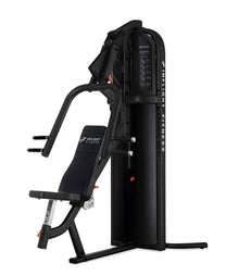 Multi Press Combo Machine|Front View|Exercise Selector|Footprint