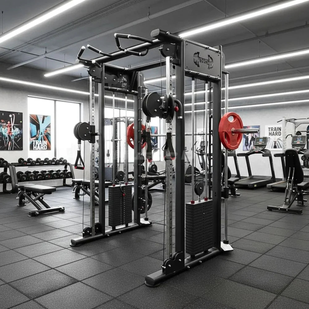 Functional Trainer and Smith Machine combo machine