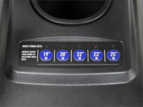 E1200 Elliptical Main|E1200 Front View|Quick Adjust Handles|Drink Holder|Foot Pedals|Quick Stride Adjust Buttons|9 Inch LCD Console|10 inch Entertainment Console|16 inch Entertainment Console