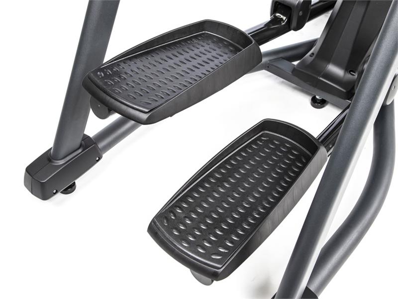 E1000 Elliptical Main|E1000 Elliptical Side|Foot Pedals|Quick Adjust Handles|Drink Holder|9 Inch LCD Console|10 inch Entertainment Console|16 inch Entertainment Console
