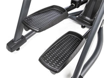 E1000 Elliptical Main|E1000 Elliptical Side|Foot Pedals|Quick Adjust Handles|Drink Holder|9 Inch LCD Console|10 inch Entertainment Console|16 inch Entertainment Console
