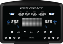 Close up of LED Touch Console