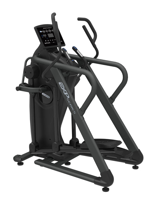 EV1200VS Elliptical with LED Touch Console shown in black on a white backgroud