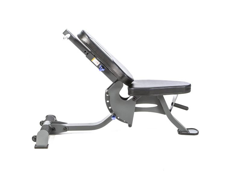 F703 Adjustable Bench|Seat Postions|Mid incline position|Flat Position|View from front