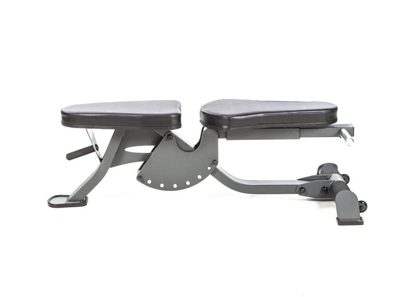 F703 Adjustable Bench|Seat Postions|Mid incline position|Flat Position|View from front