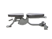 F703 Adjustable Bench|Seat Postions|Mid incline position|Flat Position|View from front