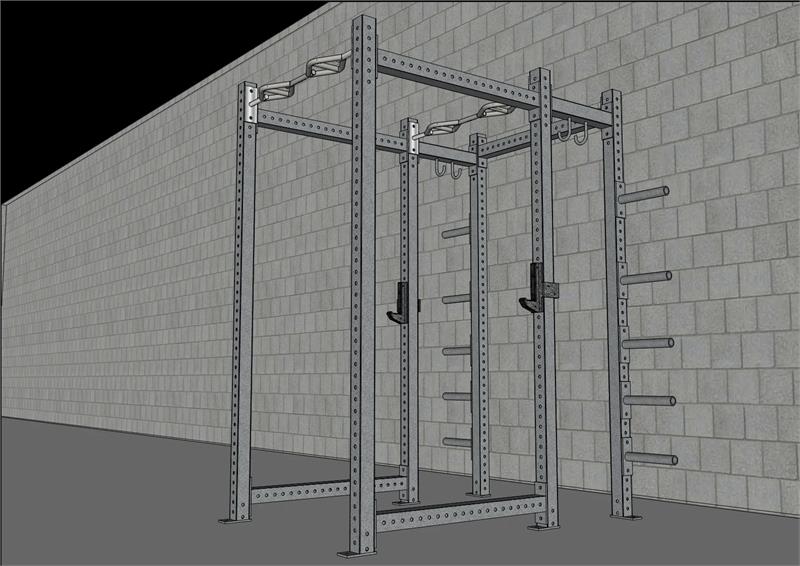 TGrip Full Power Rack|J cups|Pullup Bar|Pullup bar grip positions