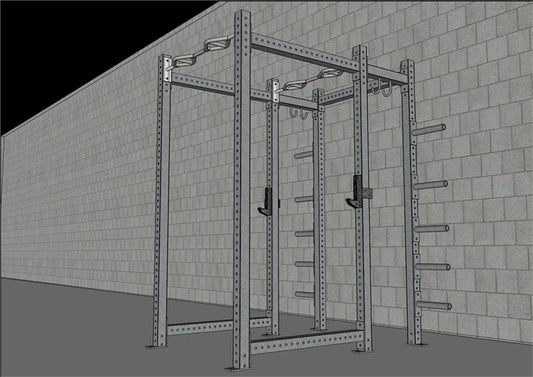 TGrip Full Power Rack|J cups|Pullup Bar|Pullup bar grip positions