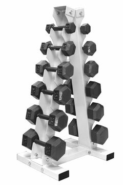 Solid Hex Dumbbell Package