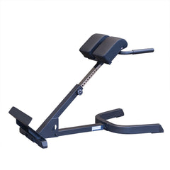 Hyperextension bench in color black